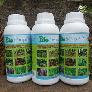 Dịch Trùn Quế Bio 01 va 04 - Chai 500ml