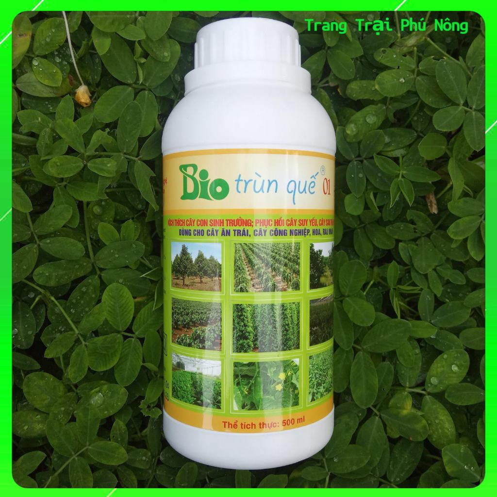 Dịch Trùn Quế Bio 01 va 04 - Chai 500ml