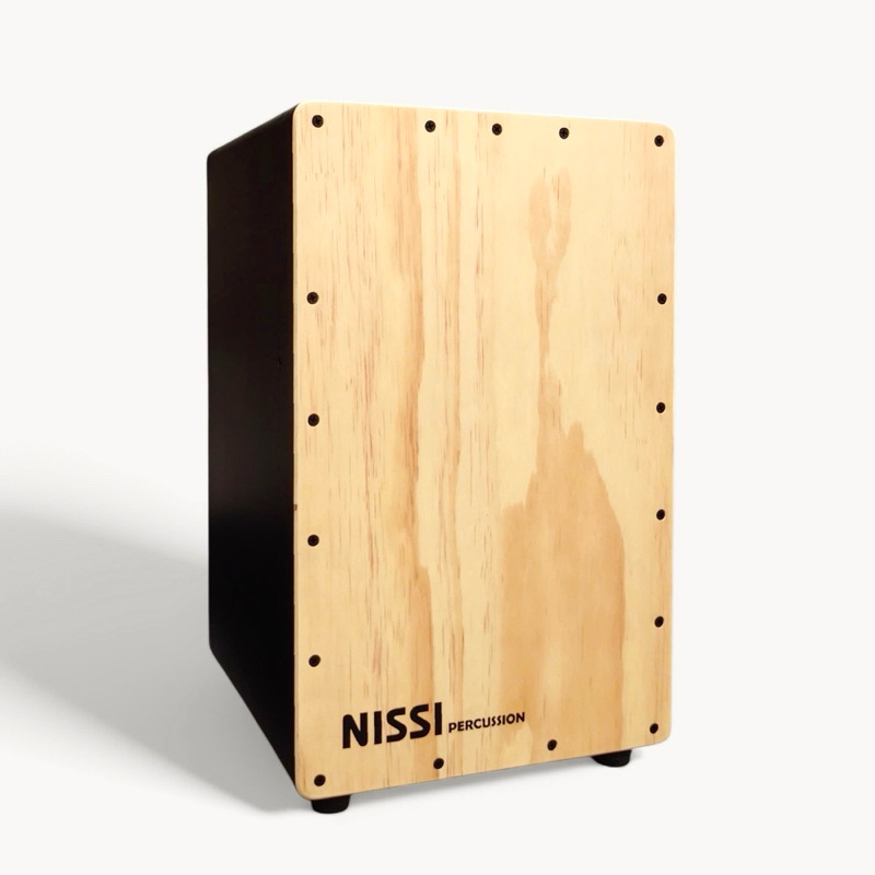 Trống Cajon Nissi CJMDF-478. Mặt plywood Thông.