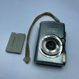 Xác máy ảnh Canon có pin ko thẻ nhớ dùng lấy linh kiện hoặc decor