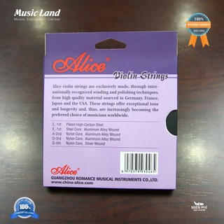 [Mã SKAMLSC3003 giảm 10% đơn 100K] Dây Đàn Violin Alice A708 - Chính Hãng