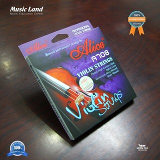 [Mã SKAMLSC3003 giảm 10% đơn 100K] Dây Đàn Violin Alice A708 - Chính Hãng