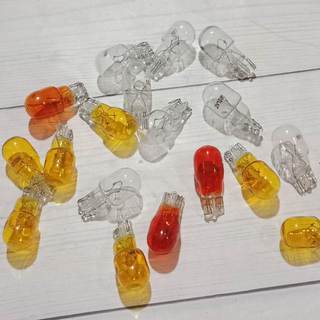 Set 4 cái bóng xi nhan xe máy / đèn xi nhan / Bóng 12v 10w T10