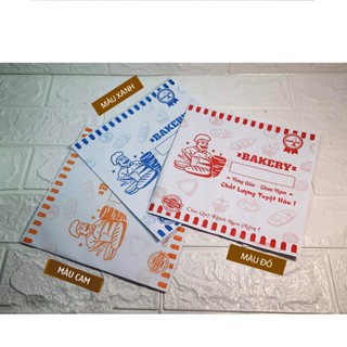 Túi giấy Bánh mì tam giác Kebab, Hamburger, gà rán 100 cái