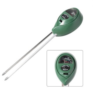 Máy đo, dụng cụ đo độ PH đất 3 trong 1, đo độ ẩm, ánh sáng đất