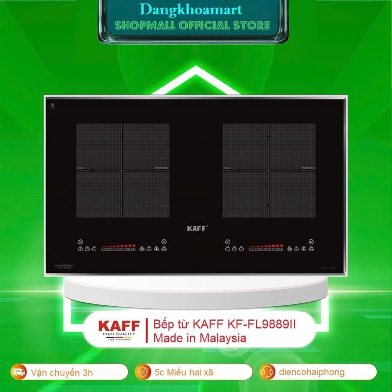 BẾP TỪ ĐÔI KAFF KF - FL9889II