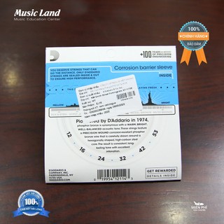 Dây Đàn Guitar Acoustic D'Addario EJ16 - Chính Hãng