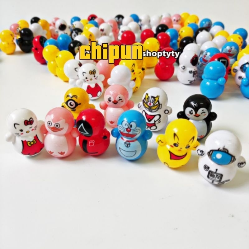 Combo 100 Cái Lật Đật Nhiều Hình Cute