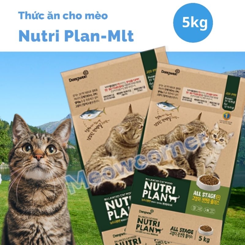 Hạt Nutri Plan cho mèo 5kg