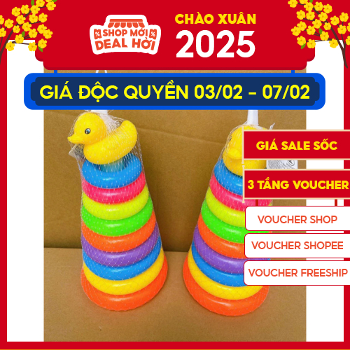 ĐỒ CHƠI THÁP VỊT XẾP CHỒNG LOẠI LỚN