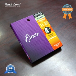 Dây Đàn Guitar Acoustic Elixir 11027 Chính Hãng Của Mỹ Âm Thanh Ấm và Sáng