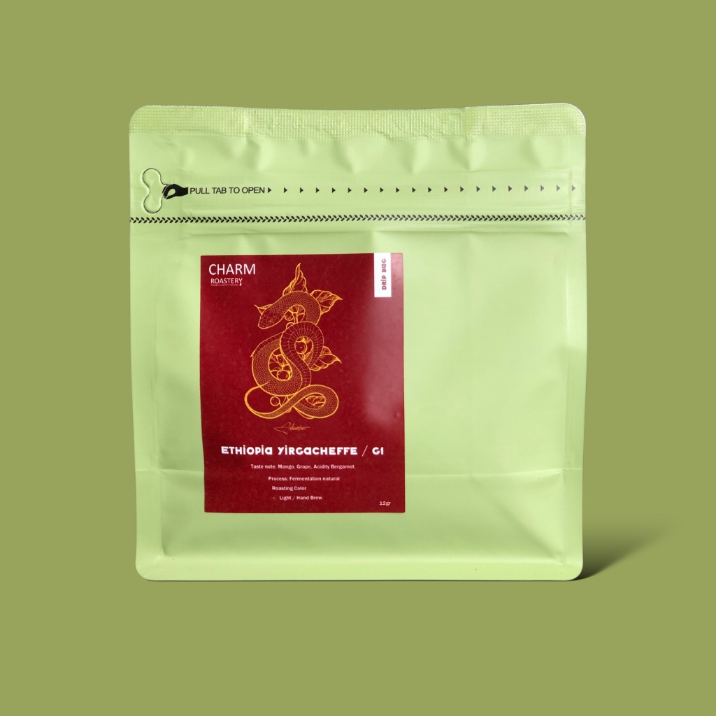 Hạt Cà Phê Hand Drip Ethiopia Yirgacheffe G1