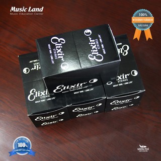 Dây Đàn Guitar Elixir 16052 Chính Hãng của Mỹ Size 12/53 Phủ Lớp Nano PhosphorBronze