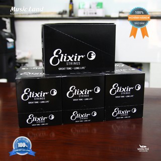 Dây Đàn Guitar Elixir 16052 Chính Hãng của Mỹ Size 12/53 Phủ Lớp Nano PhosphorBronze