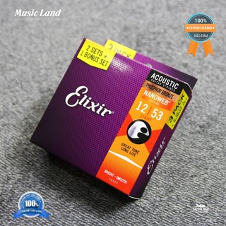 Dây Đàn Guitar Acoutics Elixir 16545 - Chính Hãng