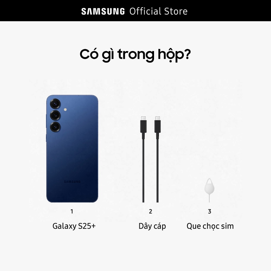 Điện thoại Samsung Galaxy S25+, Điện thoại AI, 256GB, Tìm kiếm thông minh, Video camera đêm Nightography,Chip Snapdragon | BigBuy360 - bigbuy360.vn