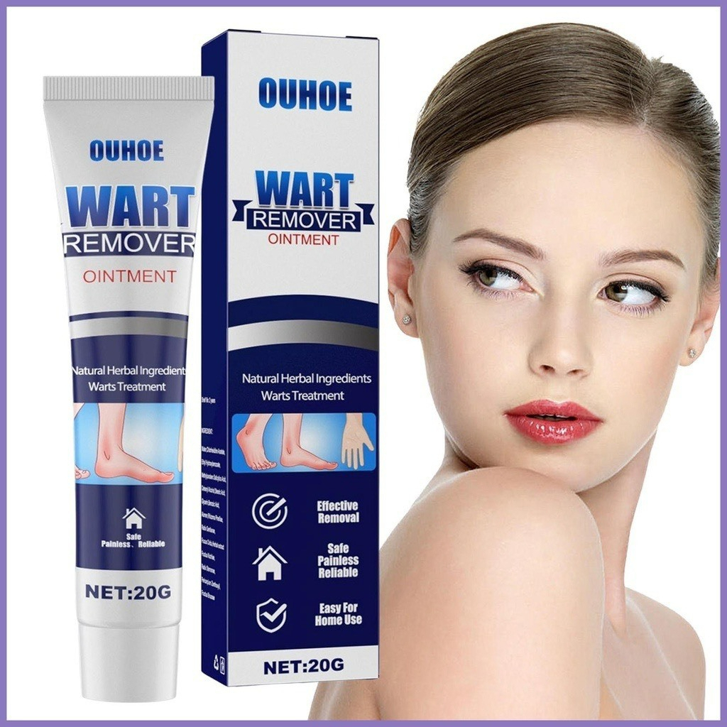 OUHOE Kem mụn cóc kem tẩy nốt ruồi loại bỏ mụn thịt 20g Wart xâm nhập