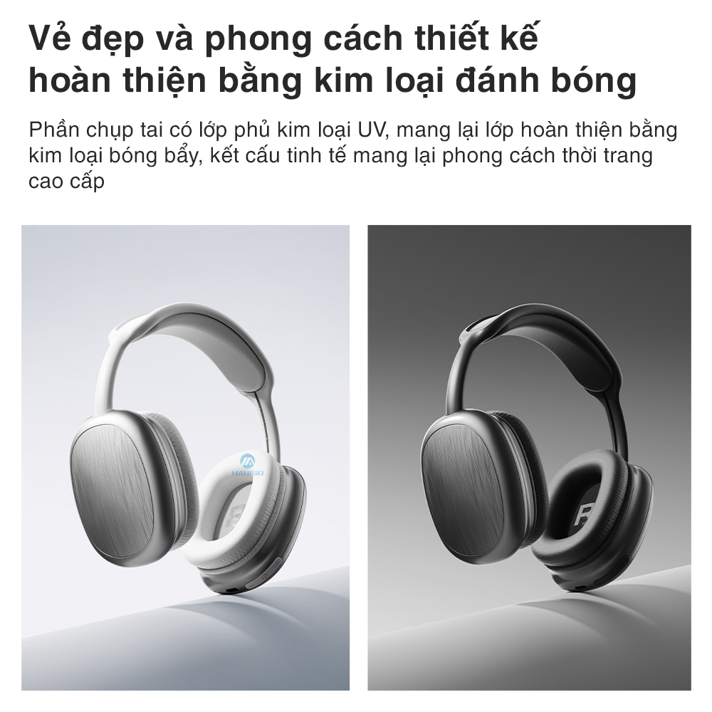 Headphone tai nghe bluetooth không dây chụp tai Rockspace O5 có mic hàng chính hãng BH 1 năm | BigBuy360 - bigbuy360.vn