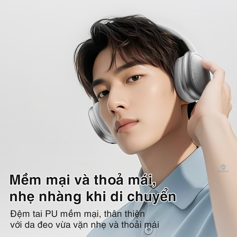 Headphone tai nghe bluetooth không dây chụp tai Rockspace O5 có mic hàng chính hãng BH 1 năm | BigBuy360 - bigbuy360.vn