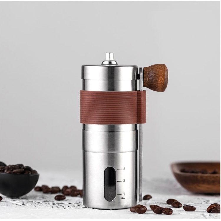 Máy Xay Cafe Thủ Công Espresso, Máy Xay Nhỏ Gọn Thích Hợp Đi Du Lịch, Dã Ngoại