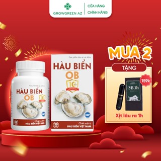 Tinh Chất Hàu Biển OB Tăng Cường Sinh Lý Nam, Hỗ Trợ Sức Khỏe Nam Giới ( Hộp 30v) Grow green az