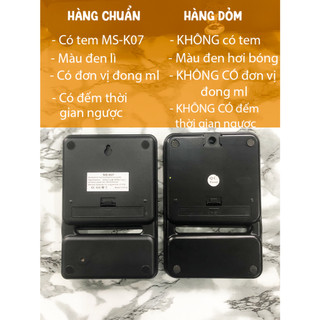 [HÀNG CHUẨN] Cân Điện Tử, Cân Cà Phê Đếm Thời Gian Timer Scale MSK-07 3kg