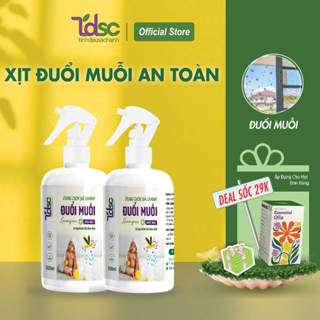 Xịt Đuổi Muỗi Cho Bé An Toàn Khử Mùi Thơm Phòng TINHDAUSACHANH 100ml/500ml Dung Dịch Sả Chanh Đa Năng Xua Đuổi Côn Trùng