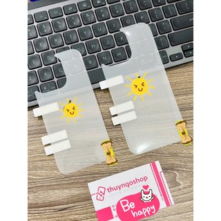PPF dán mặt lưng (mở logo)  iPhone 15 Pro Max - iPhone 15 Pro - iPhone 14 Pro Max - iPhone 14 Pro - iPhone 13 pro max -