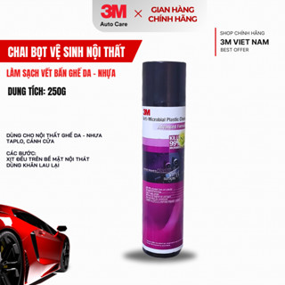 Dung Dịch Bọt Vệ Sinh Tẩy Sạch Da - Nhựa Nội Thất Oto 3MTM 290g