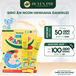  Siro ăn ngon Hihihaha DANISUZI giúp bé ăn ngon tăng cân hiệu quả tăng sức đề kháng 