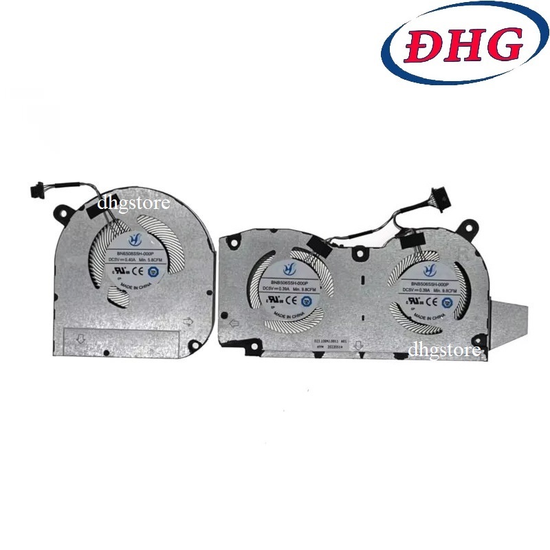 Fan quạt tản nhiệt CPU-GPU(VGA) laptop Dell Inspiron 16 7610, 16 Plus 7610, DC5V