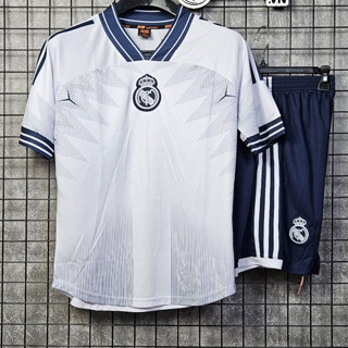  Bộ Quần Áo Bóng Đá Real Madrid Trắng Mè Cao Cấp - Áo Bóng Đá Độc Lạ Đẹp 