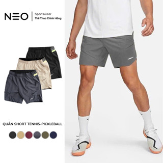Quần Shorts Thể Thao Nam Tennis Pickleball Co Giãn Thoáng Khí N.KE Court Advantage Neoshopvn SM076