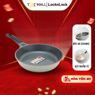Chảo Nhôm Đá Chống Dính LocknLock 26cm Dùng Được Bếp Từ Chính Hãng LCA6263D-IH T2CMall