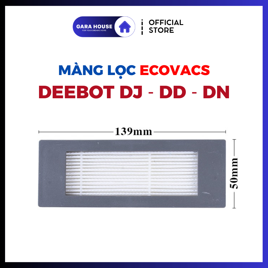 Màng lọc Robot hút bụi Ecovacs DJ35 DD35 DN55 _ Phụ kiện thay thế