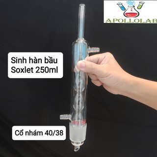 Bộ chiết xuất chất béo Soxlet Soxhlet Sholet 250ml 500ml thí nghiệm