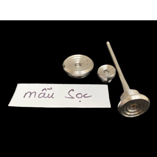 Combo Ốc mâm lửa INOX 304 và nắp nhớt có ty thăm nhớt (Mẫu Sọc) cho nhiều dòng xe máy Ya Honda - Phụ kiện xe máy