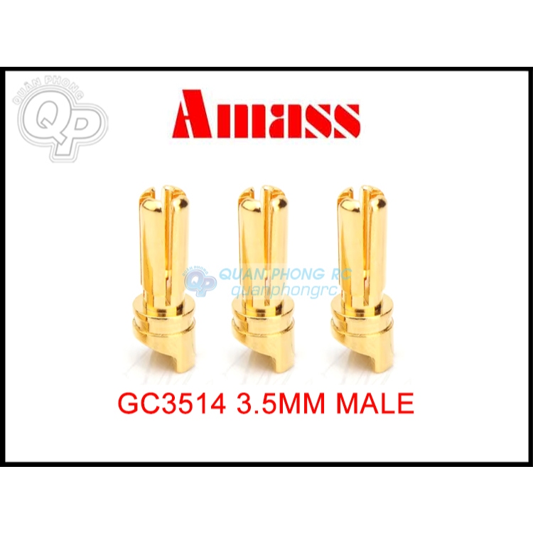 3 cái Jack chuối 2.0mm / 3.5mm Dành cho máy bay điều khiển