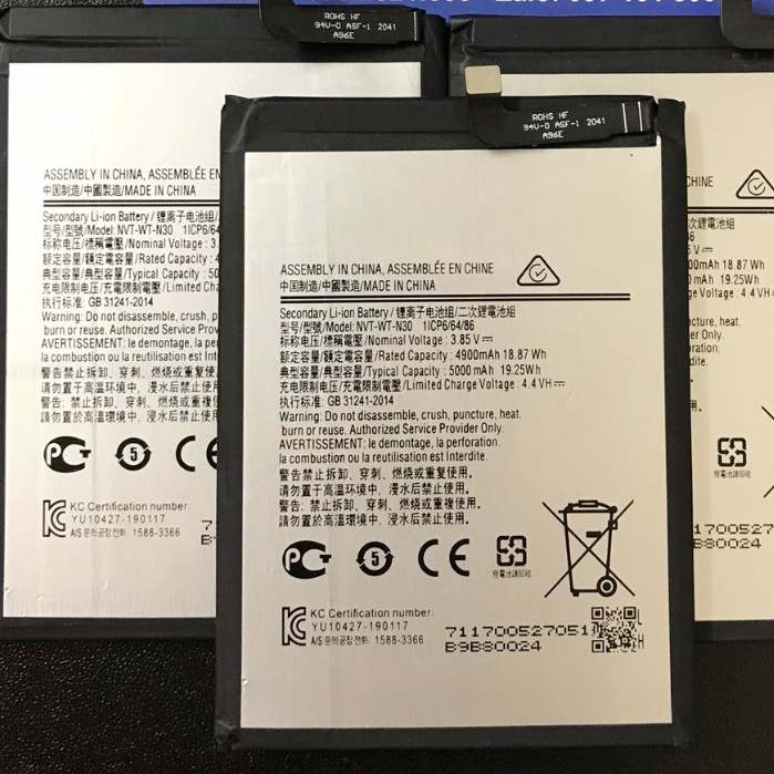 Pin Ss N30 5000mAh NVT-WT-N30