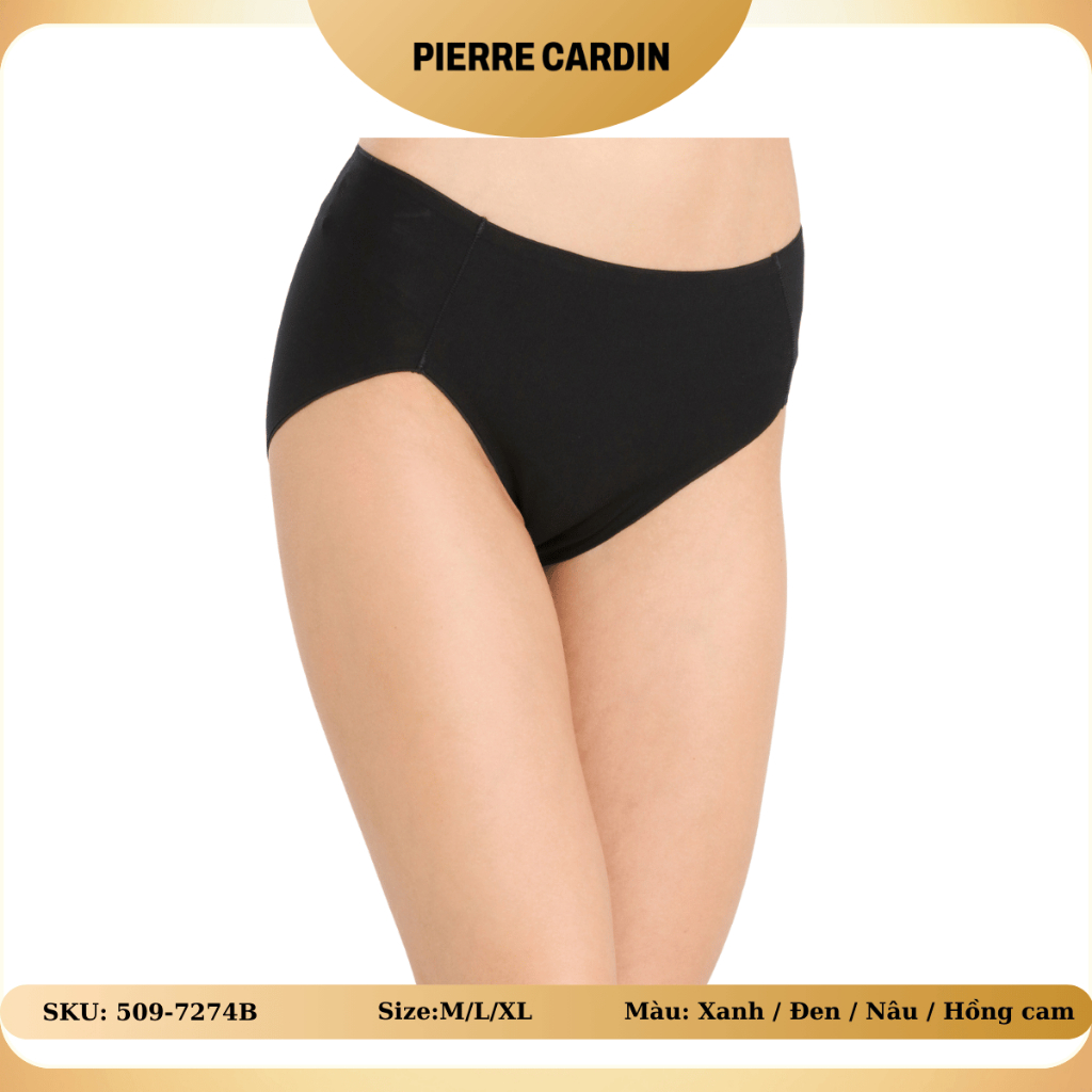 Quần lót nữ 509-7274B nhãn hiệu Pierre Cardin, vải trơn