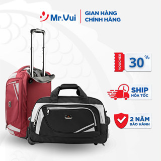 Túi du lịch vali kéo Mr Vui DLK 115, túi trống đựng quần áo nam nữ, hành lý xách tay cao cấp, cỡ lớn