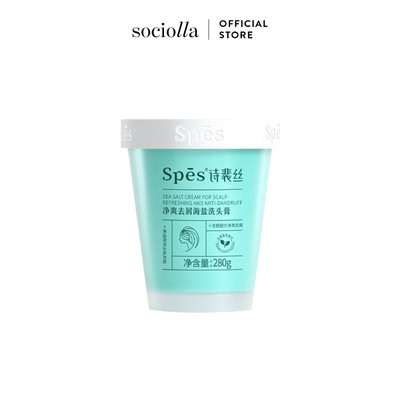 [HSD Trước 09/2027] Tẩy Tế Bào Chết Da Đầu Chiết Xuất Muối Biển Bạc Hà Spes Sea Salt Cream