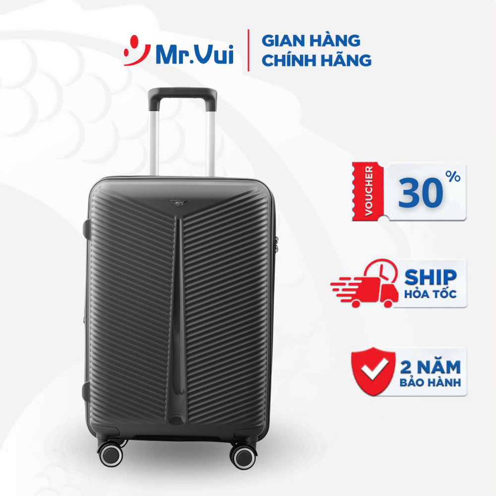 Vali nhựa Mr Vui VLC 213 - 20 inch vali xách tay thời trang (36 x 54 x 25 cm)