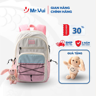 Balo thời trang Mr Vui, cặp sinh viên học sinh cấp 2, cấp 3, nam nữ unisex style hàn quốc BLTEEN 988