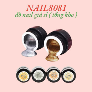 Gel nhũ vẽ viền HUAXI siêu sáng , sơn gel nhũ làm móng