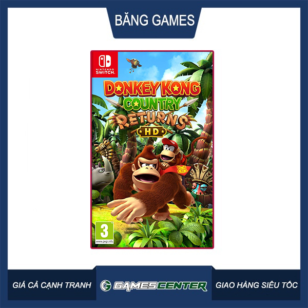 Băng game Nintendo Switch Donkey Kong Country Returns HD