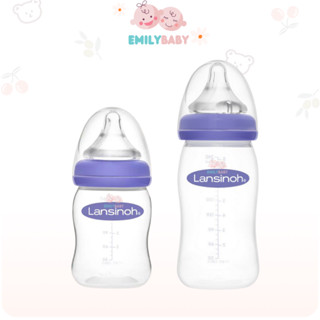 Bình sữa Lansinoh 160ml/240ml chọn núm S/M/L