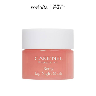 Mặt Nạ Ngủ Cấp Ẩm & Tẩy Tế Bào Môi Hương Dâu Care:nel Berry Lip Night Mask
