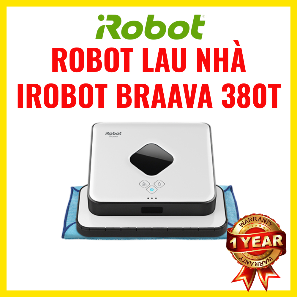 Robot chuyên lau nhà iRobot Braava 380 Used - Thương hiệu Mỹ