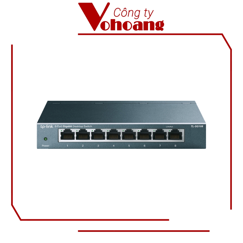 TP-Link TL- SG108 Switch Để Bàn 8 cổng 10/100/1000Mbps